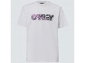 OAKLEY-блуза-GRADIENT B1B TEE-WHITE